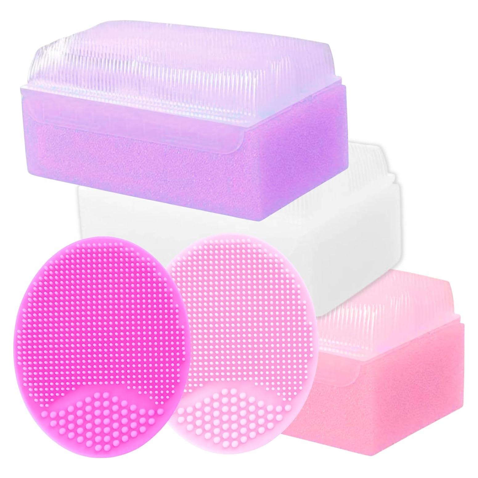 Juego de Cepillos y Esponjas para Bebés MaxDigital - 5 Unidades