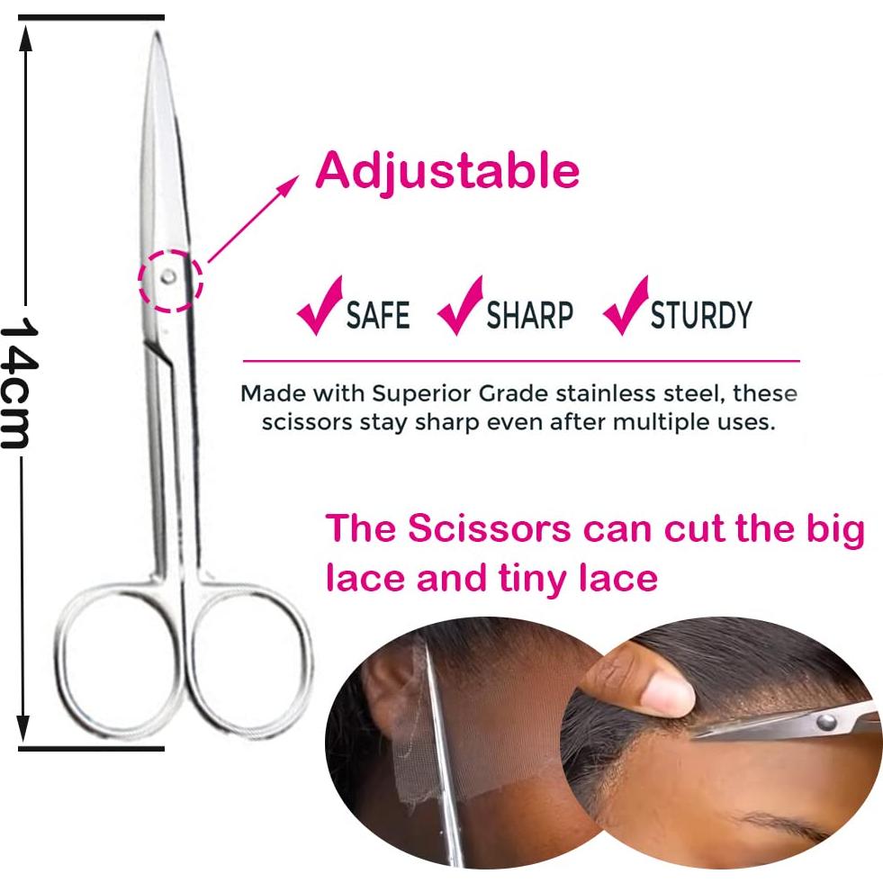 Kit de Pelucas Miaubaa 9 Piezas para Frente de Encaje