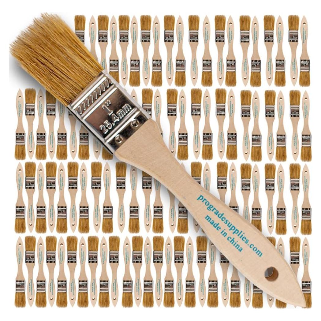 Brochas de Pintura Pro Grade Chip 1" (2.54 cm) - Paquete 96
