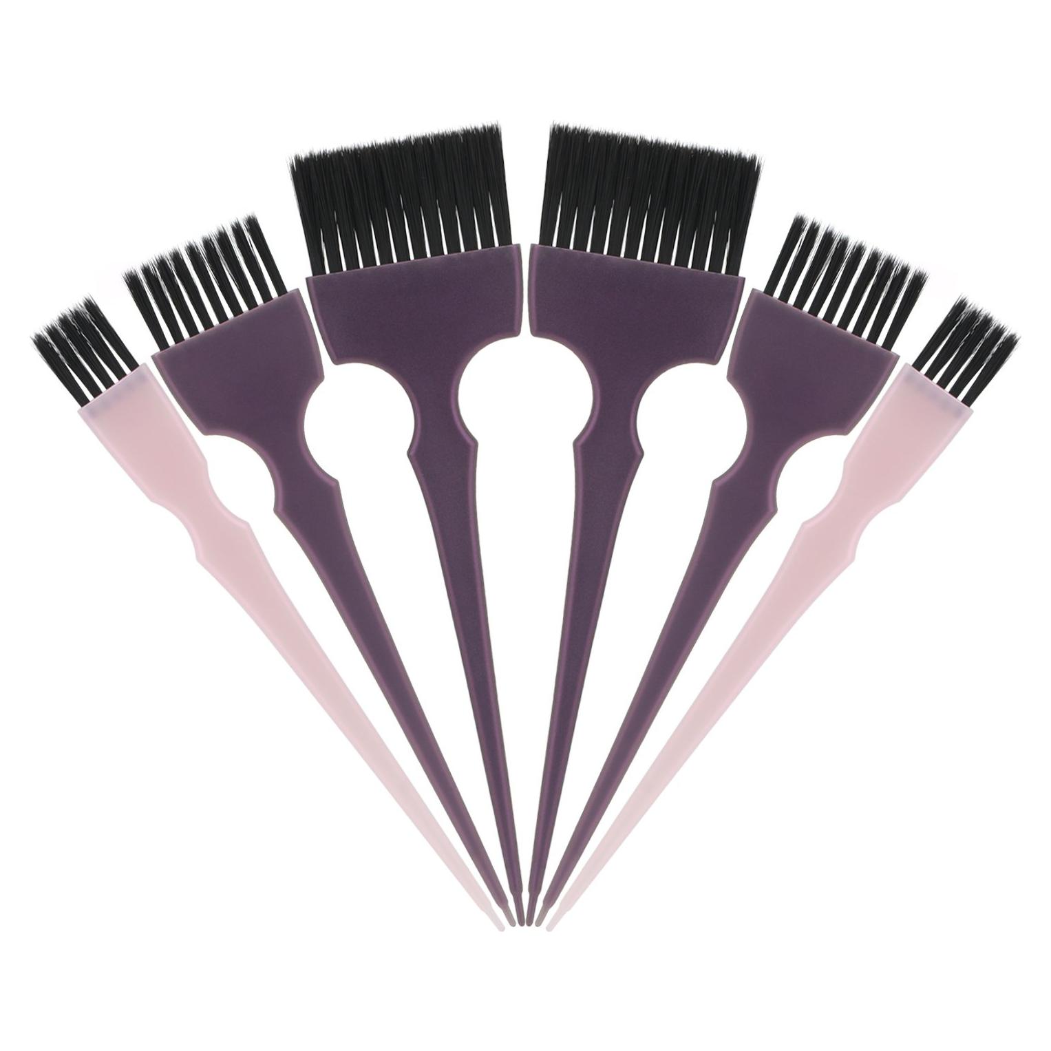 Set de 6 Brochas de Peluquería Segbeauty - Aplicadoras de Tinte