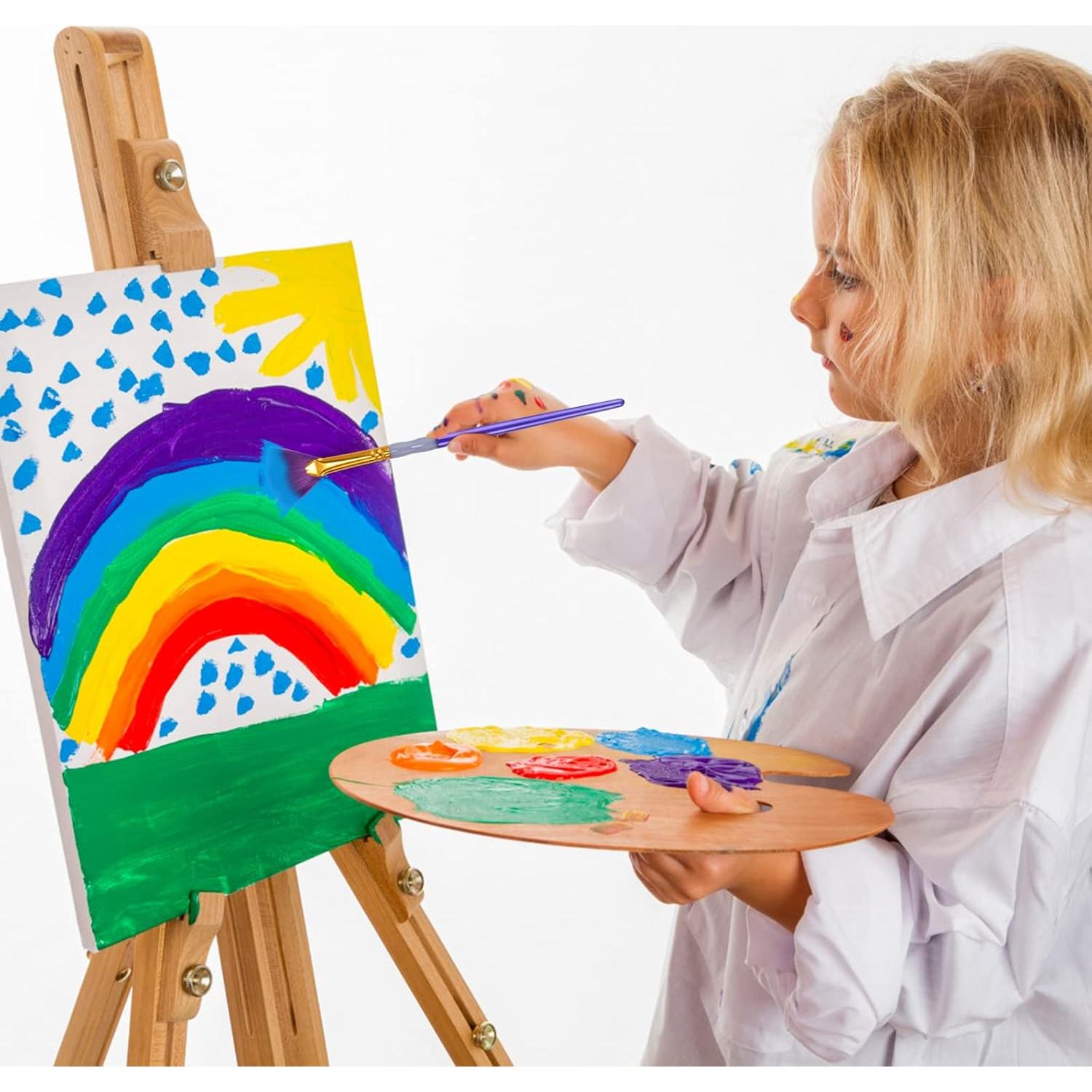 Paquete de 15 Pinceles de Pintura KEVIN&SASA CRAFTS Multicolor