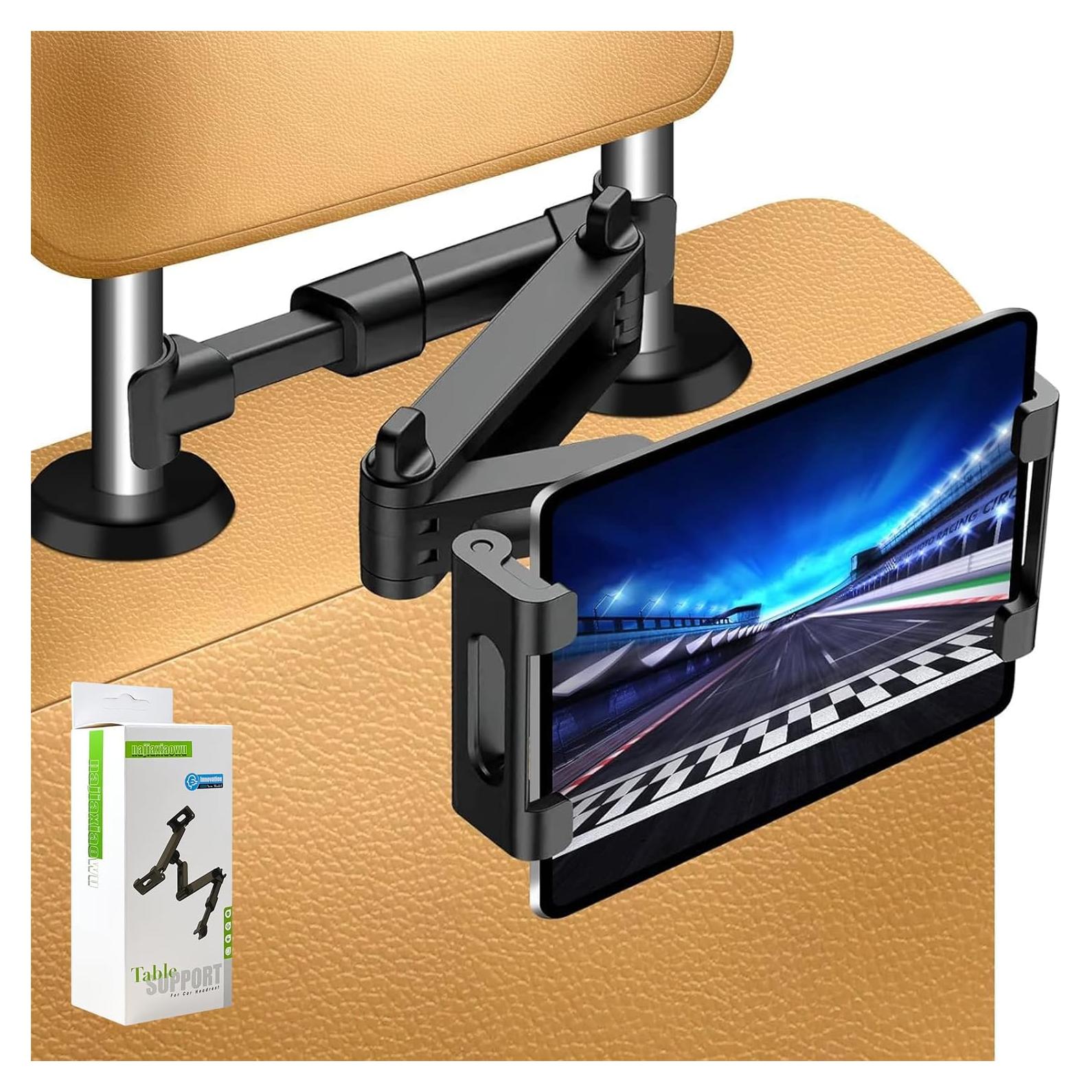 Soporte para Tablet de Coche Najiaxiaowu Ajustable 5.5-18.4"