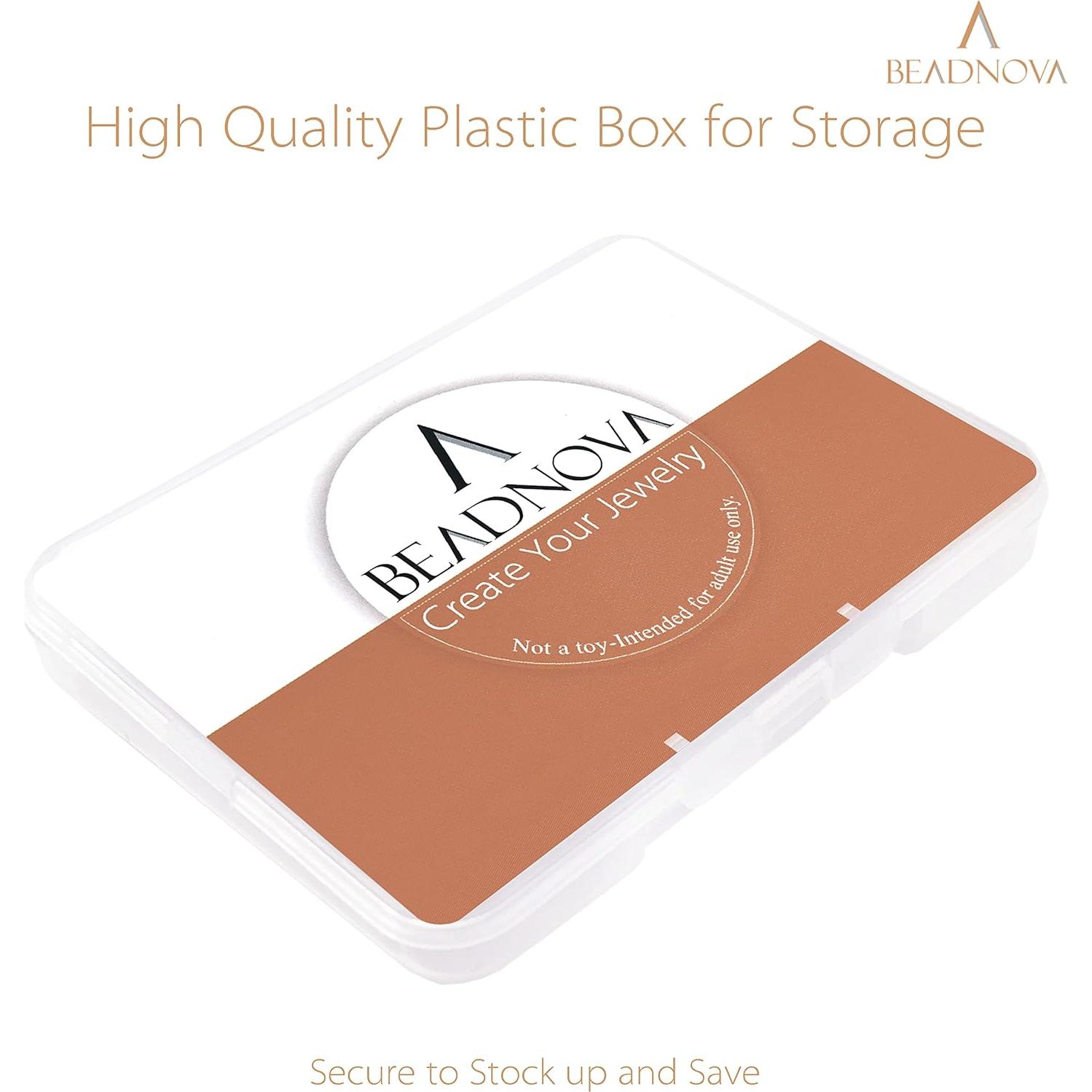 Respaldo de Pendientes Hipoalergénico BEADNOVA 240 Pcs Plateado