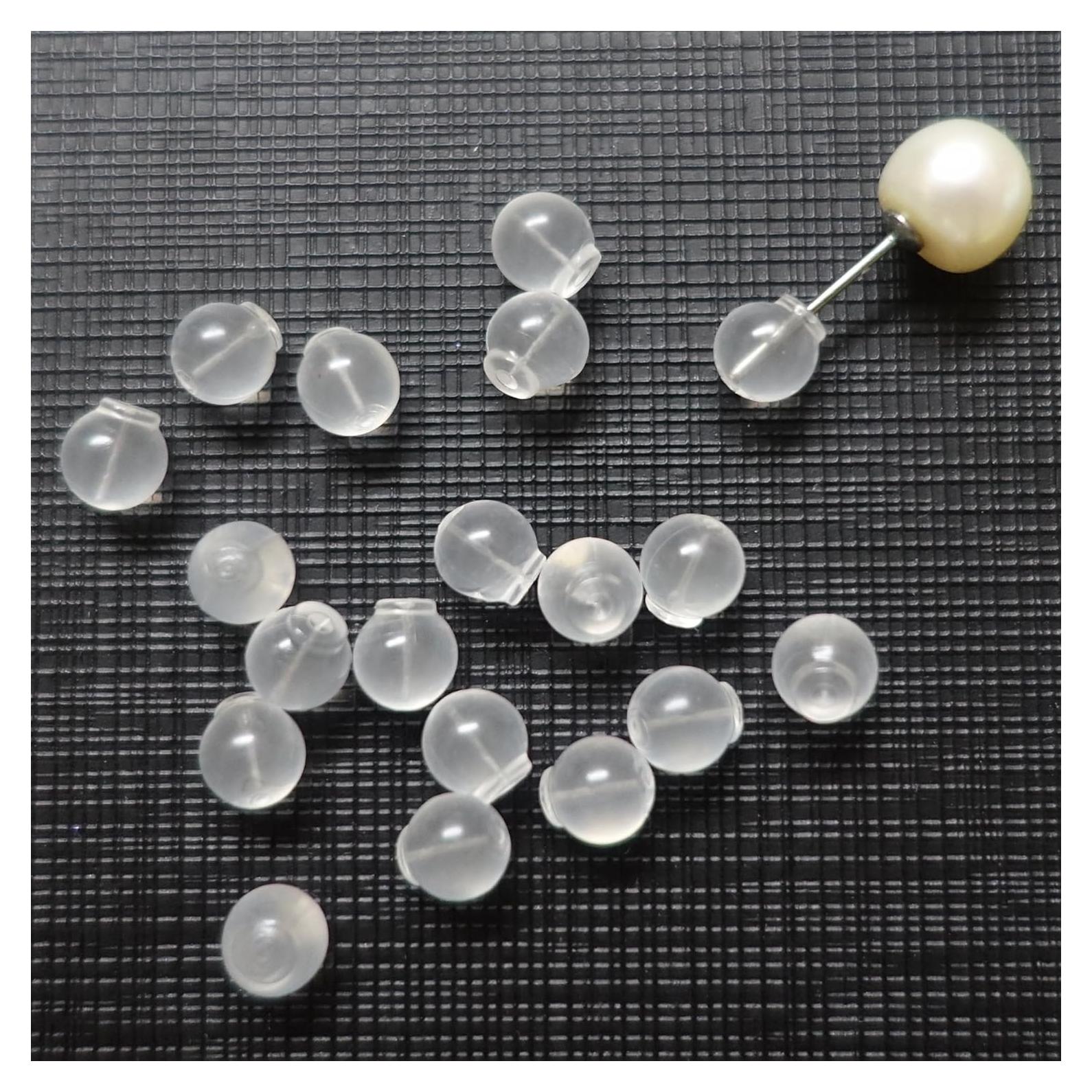 102 Copas de Seguridad TPE para Pendientes OwlkOrmy - Suaves y Cómodas