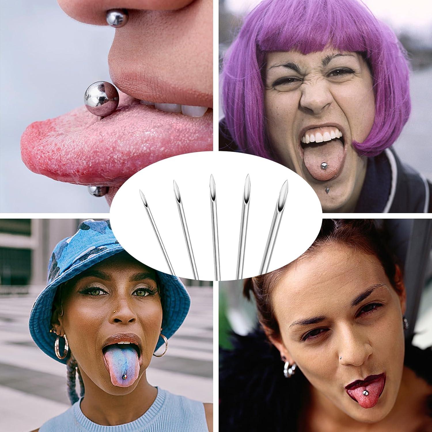 Kit de Perforación Corporal 44 Piezas Combofix - Agujas 12G a 20G