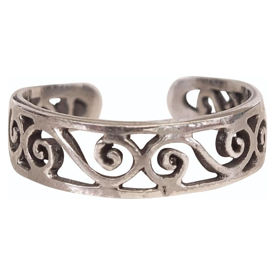 Anillo ajustable de plata esterlina 925 MiYa Creations