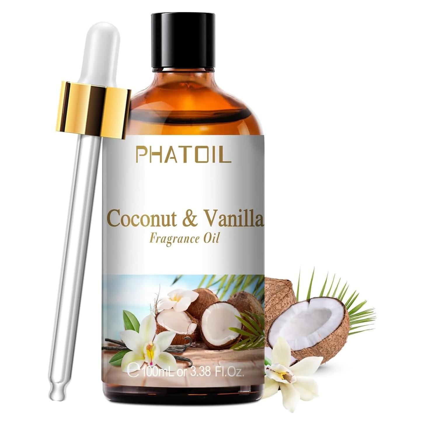 Aceite Aromático PHATOIL Coco y Vainilla 100ml para Difusor