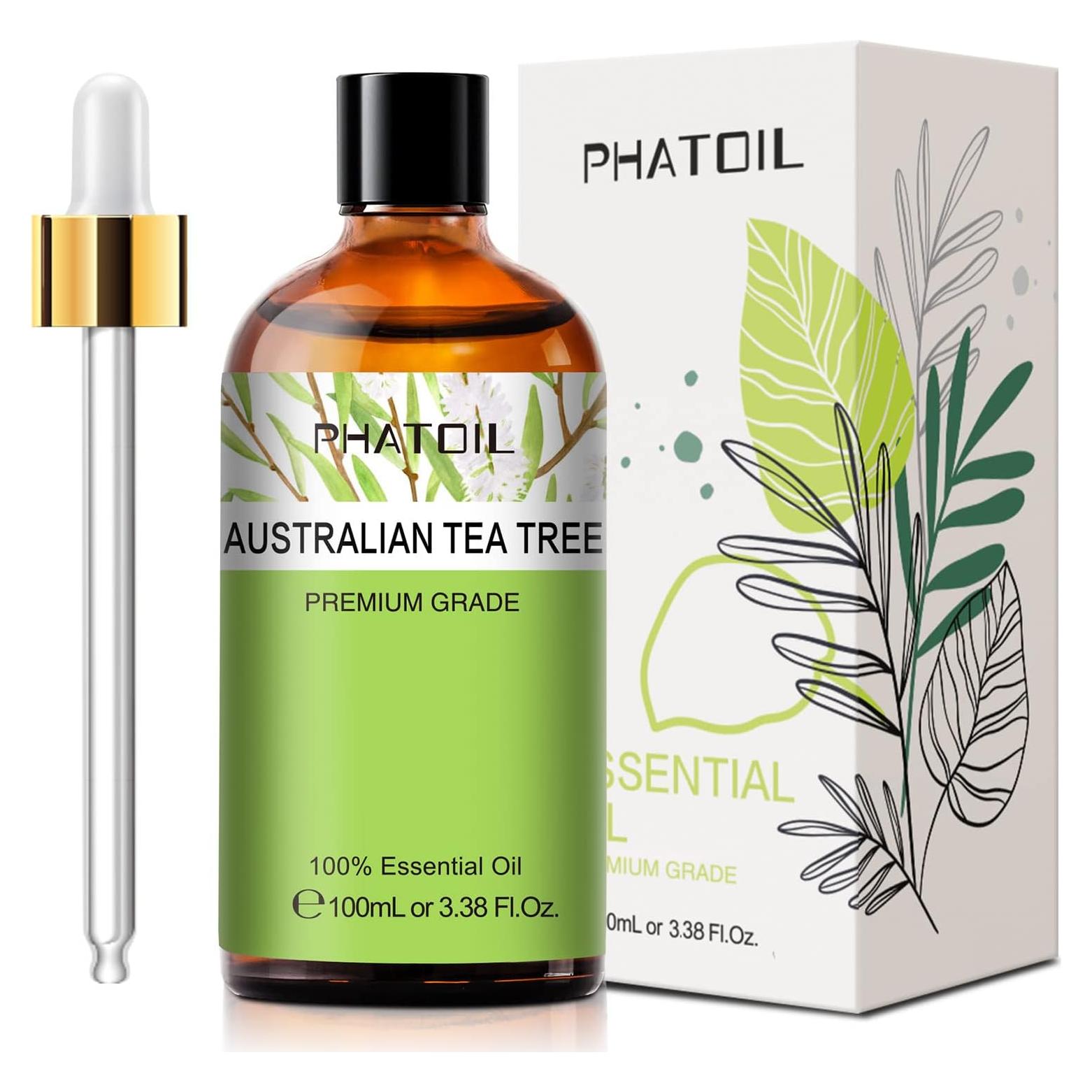 Aceite Esencial de Árbol de Té PHATOIL 100ml para Aromaterapia