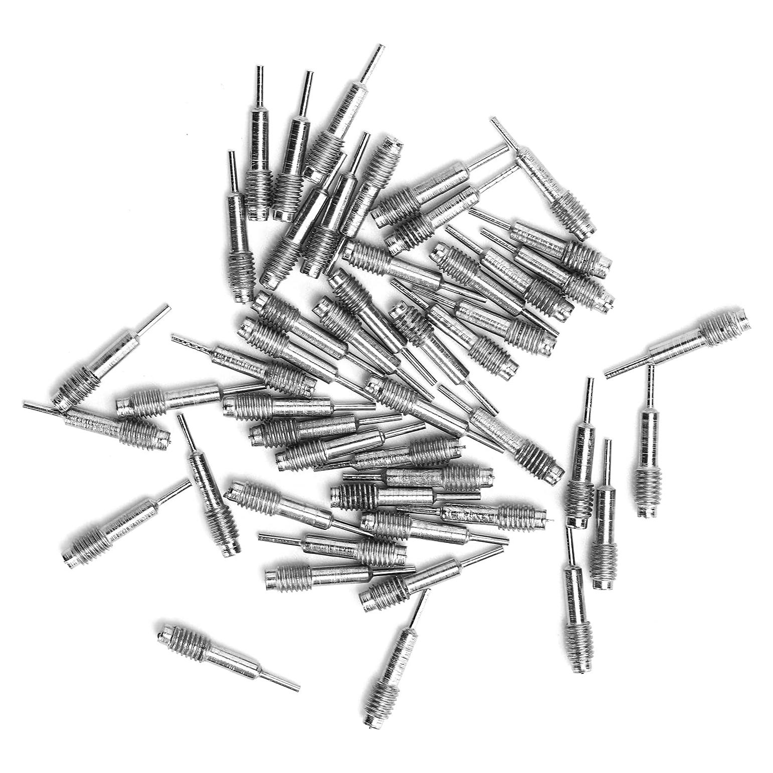 50 Piezas Punta de Repuesto para Herramienta de Reloj Brrnoog