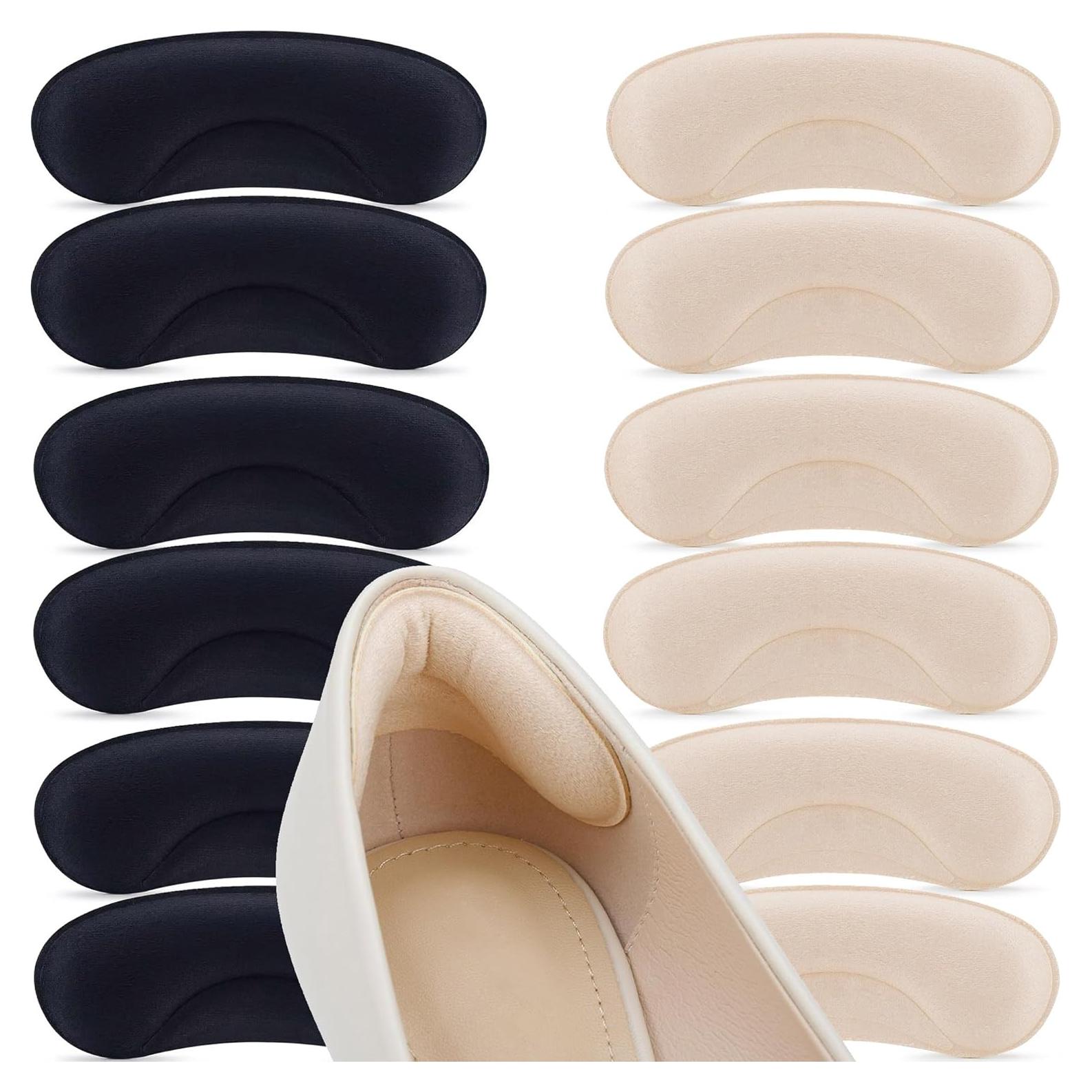 6 Pares Almohadillas Talón Comfowner Antideslizantes Ajuste Perfecto