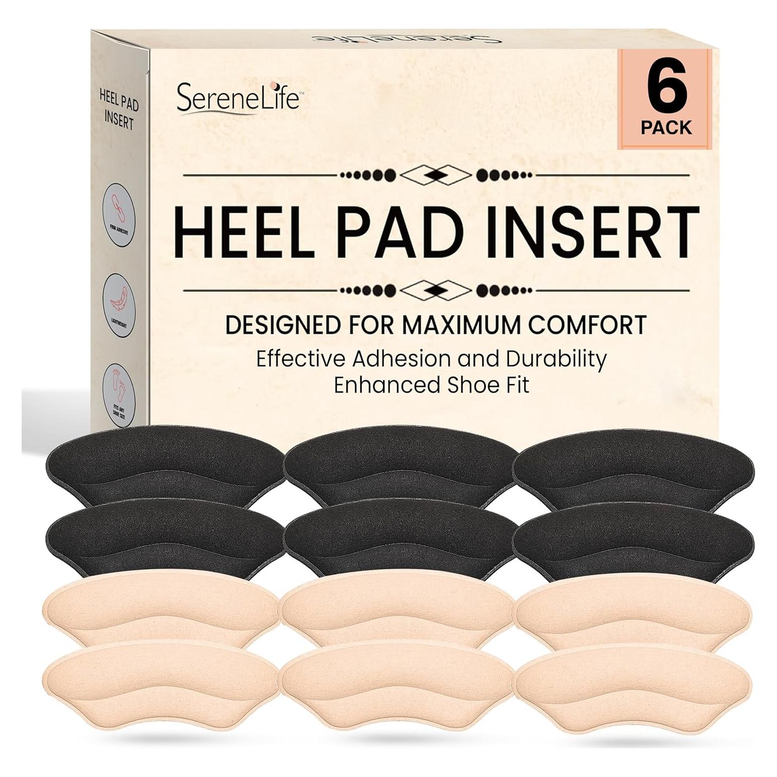 Almohadillas para Talón Sound Around - 6 Pares Suaves y Adhesivas
