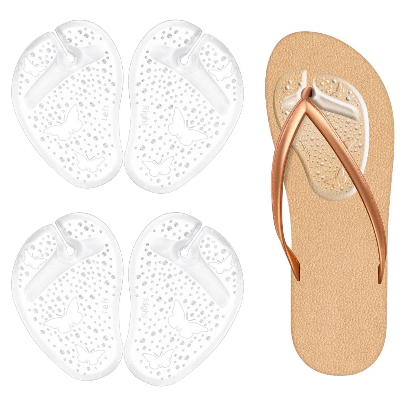 Almohadillas Metatarsales de Gel Xingfeng - 2 Pares Antideslizantes