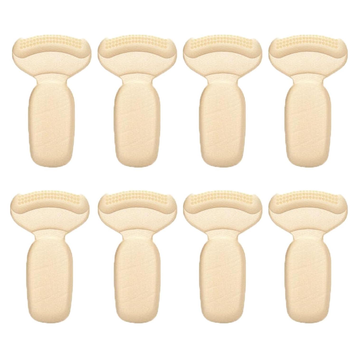 Almohadillas para Talón SPservice - 4 Pares Beige T-Shape