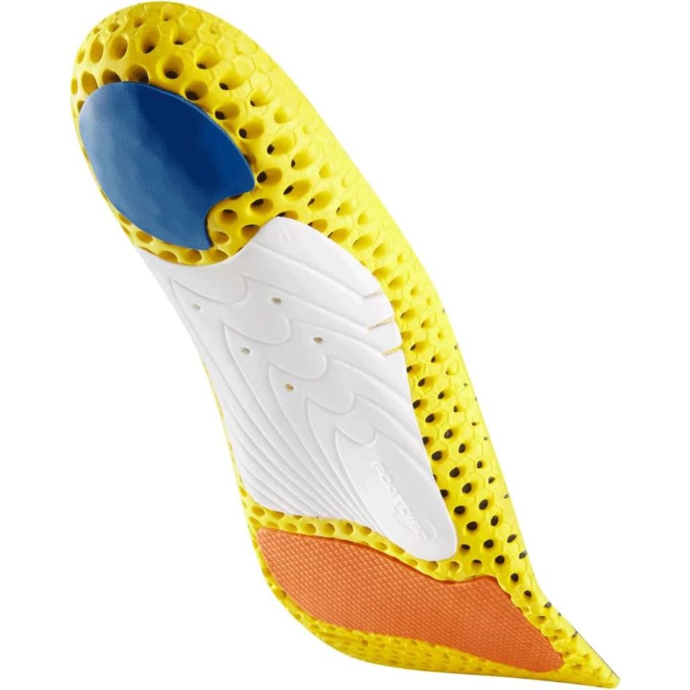 CURREX Plantillas RunPro Arco Alto Azul - Soporte Dinámico L