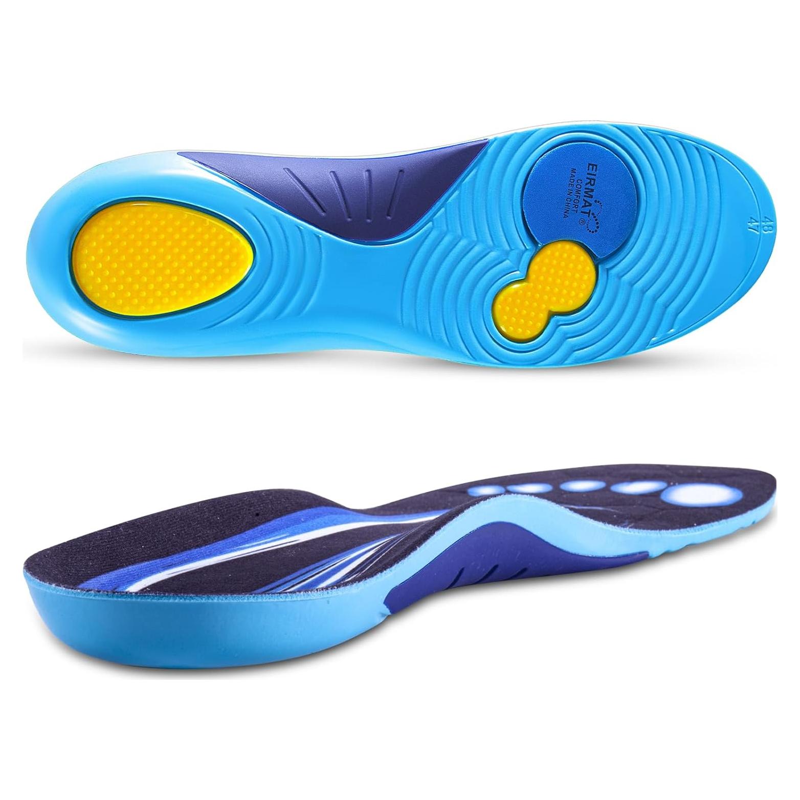 Plantillas Ortopédicas EIRMAT para Fascitis Plantar - Soporte Arco Alto