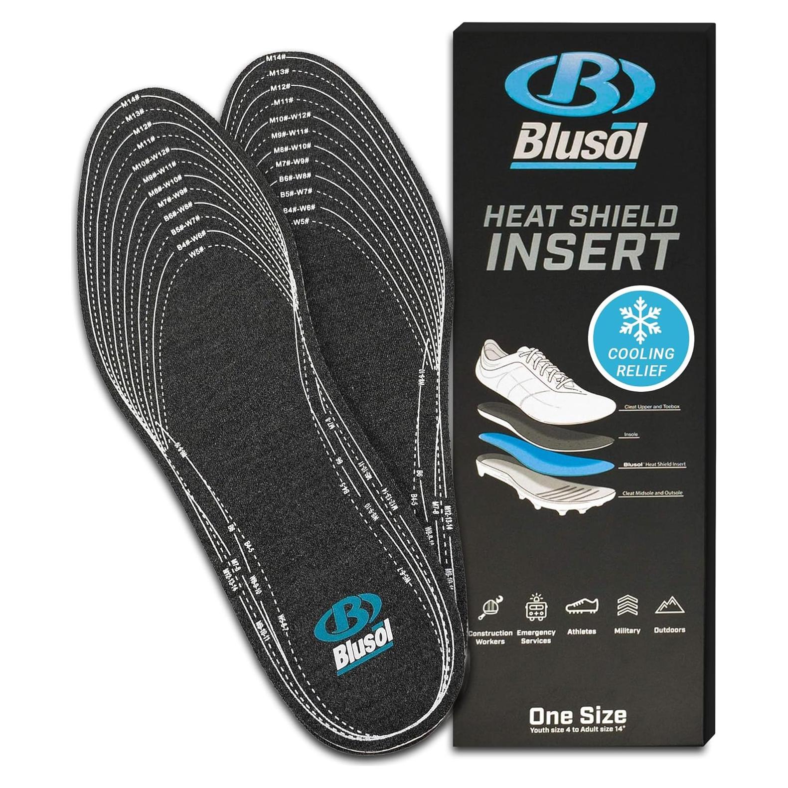 Inserts Adhesivos Blusol para Zapatos - Regulación de Temperatura