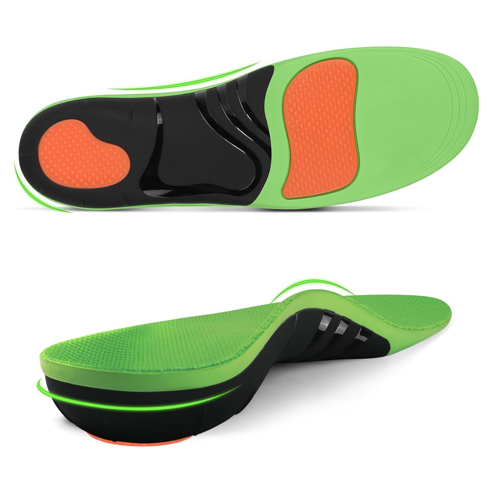 Plantillas Ortopédicas Trooer para Fascitis Plantar - Soporte Alto