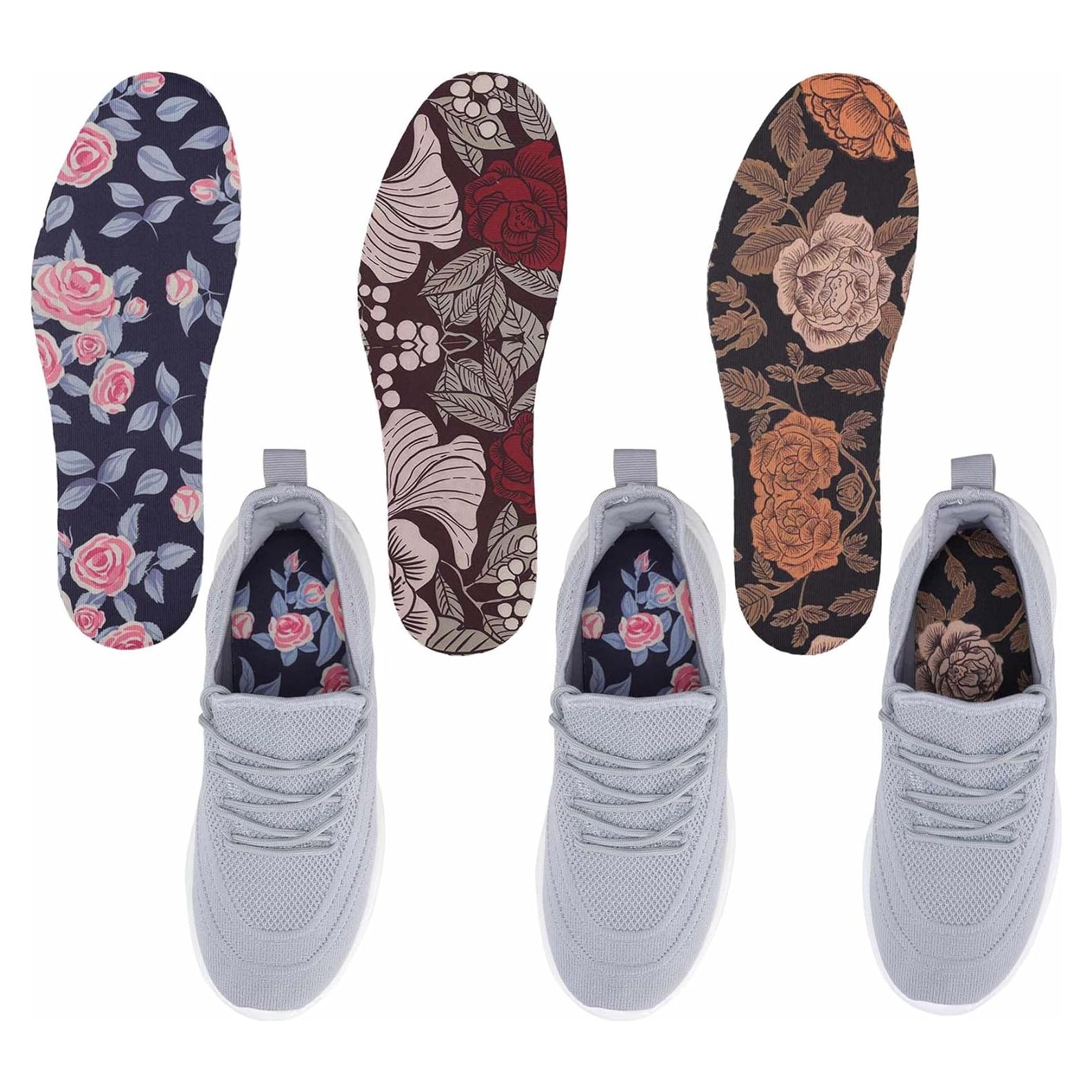 Plantillas Lavables LMHCISO para Zapatos - 3 Pares Multicolor