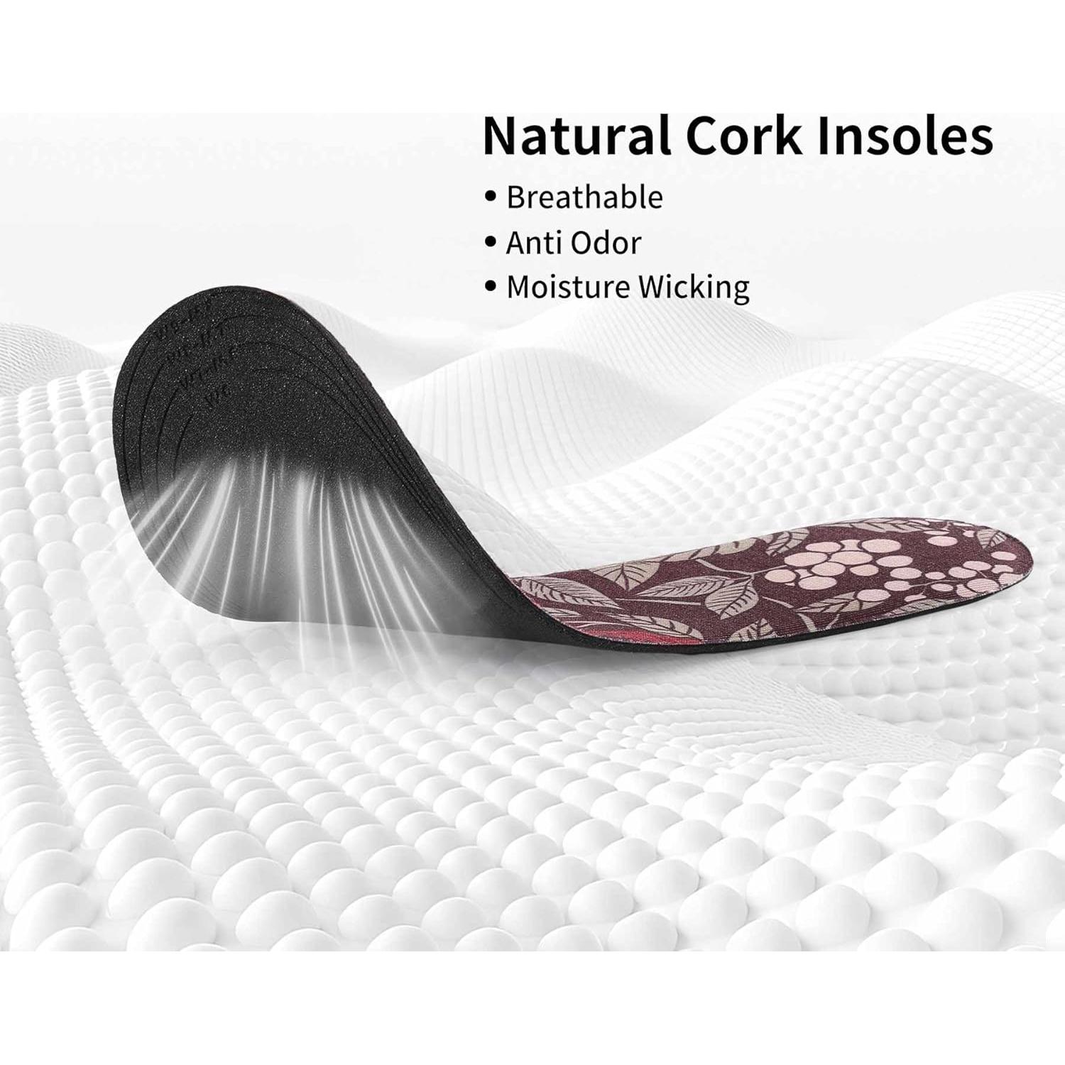 Plantillas Lavables LMHCISO para Zapatos - 3 Pares Multicolor