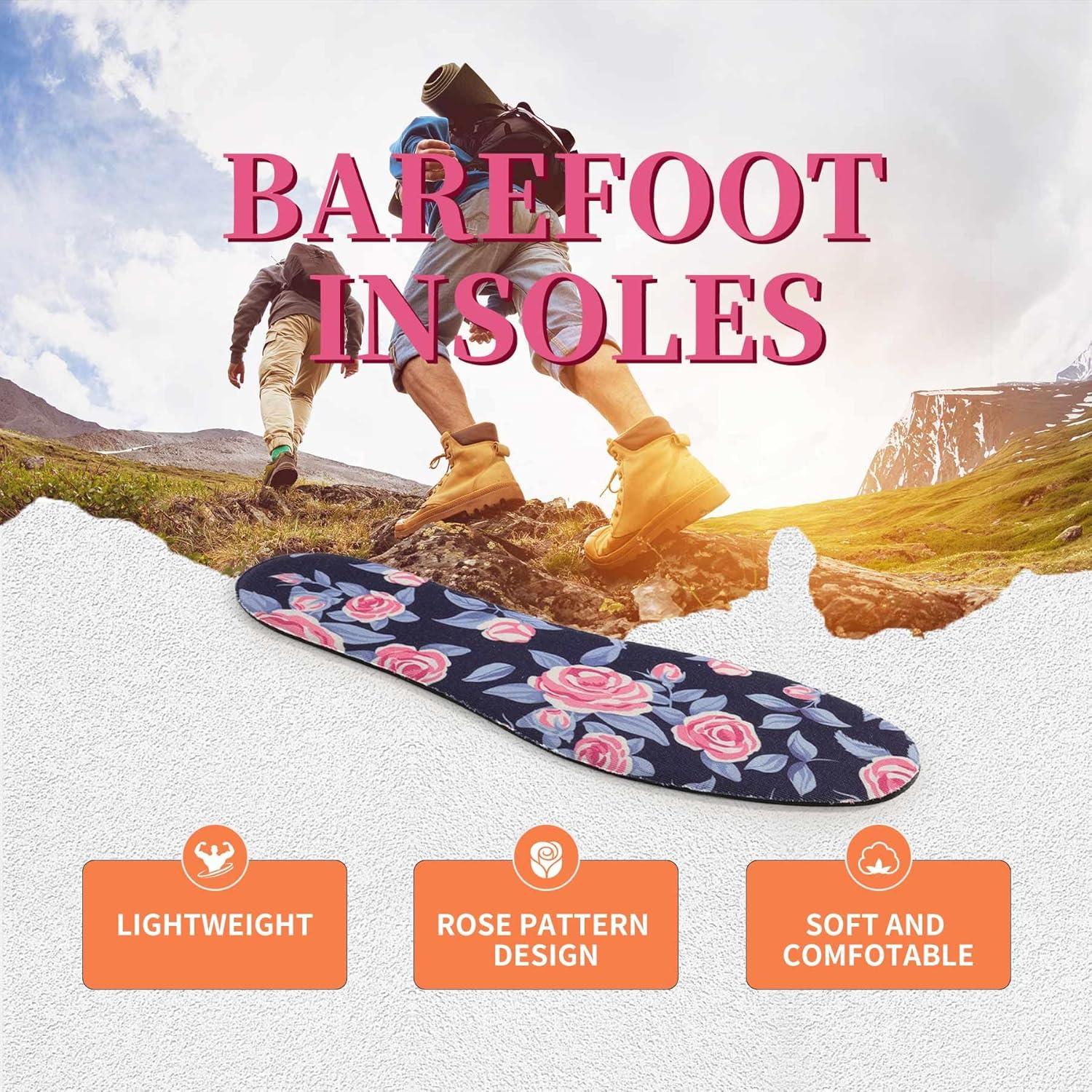 Plantillas Lavables LMHCISO para Zapatos - 3 Pares Multicolor