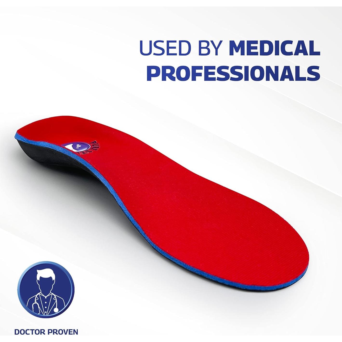 Plantillas Ortopédicas Pure Stride - Alivio Fascitis Plantar