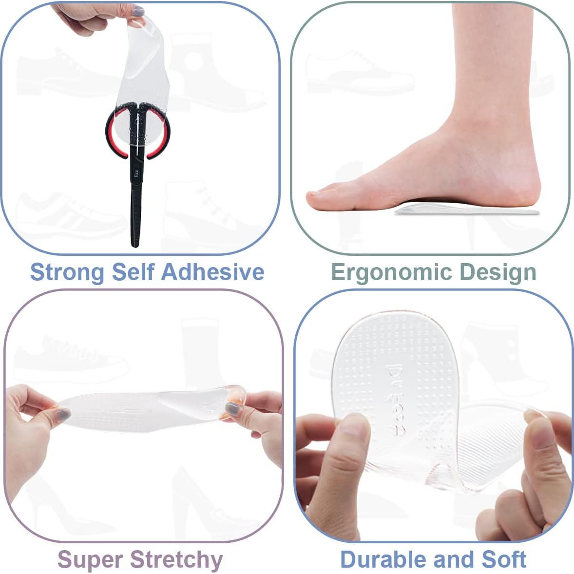 Plantillas de Soporte Arqueado Dr.Foot para Alivio de Dolor