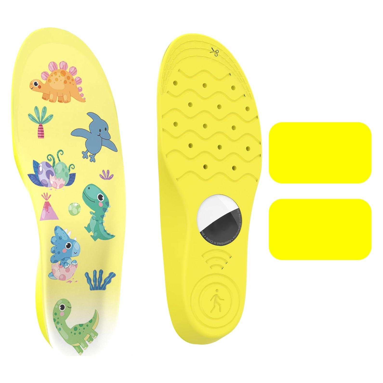 Plantillas Soporte Oculto Sifemp para AirTag Niños 175-190mm Amarillo