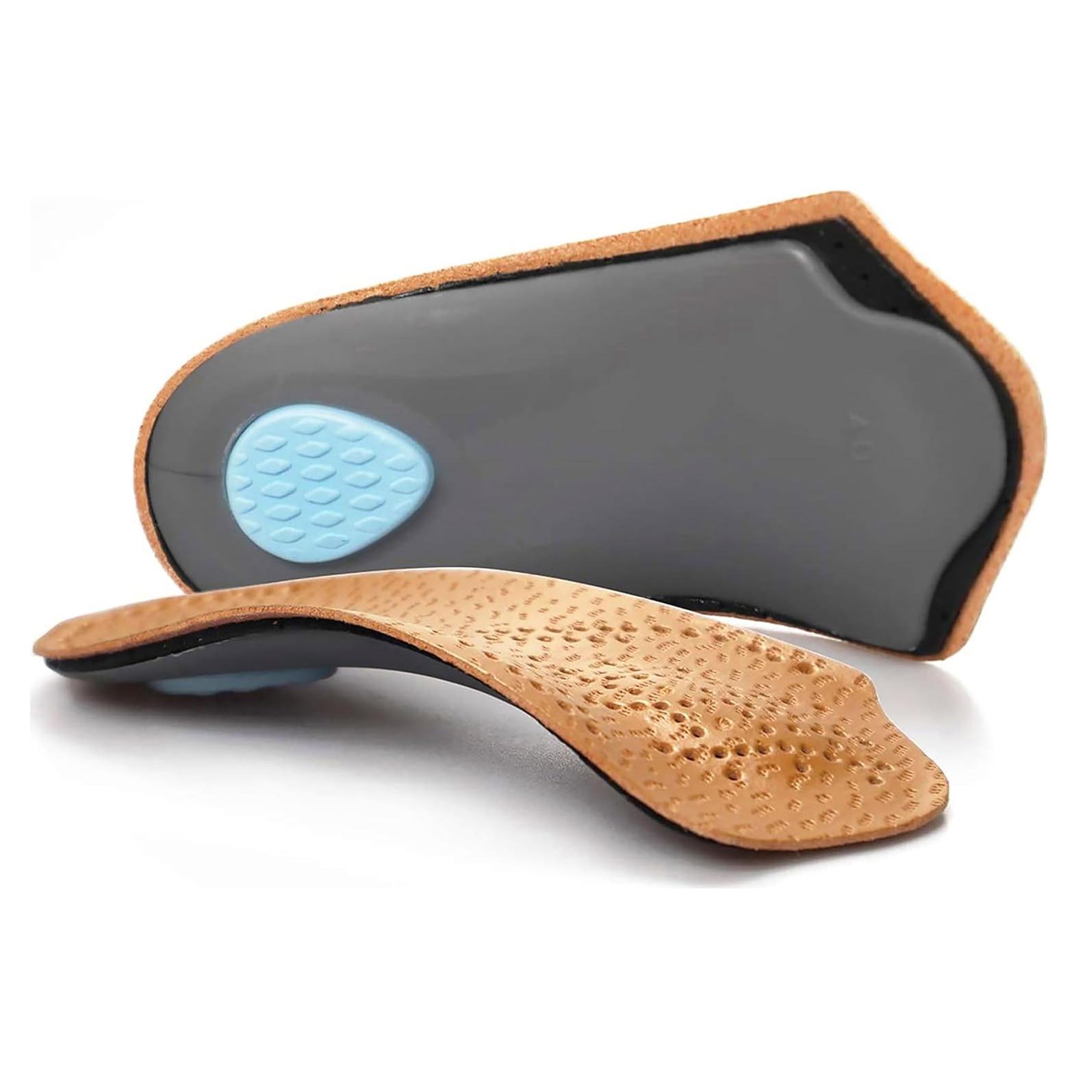 Plantillas de Soporte Arqueado RooRuns 3/4 para Fascitis Plantar