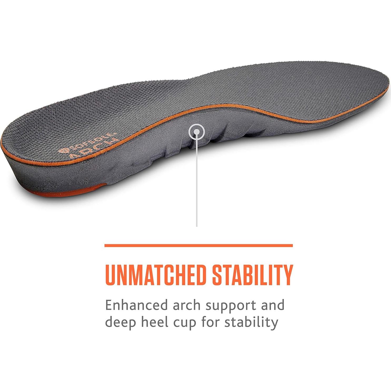 Plantillas Sof Sole para Alto Arco Mujeres 8-11 Gris