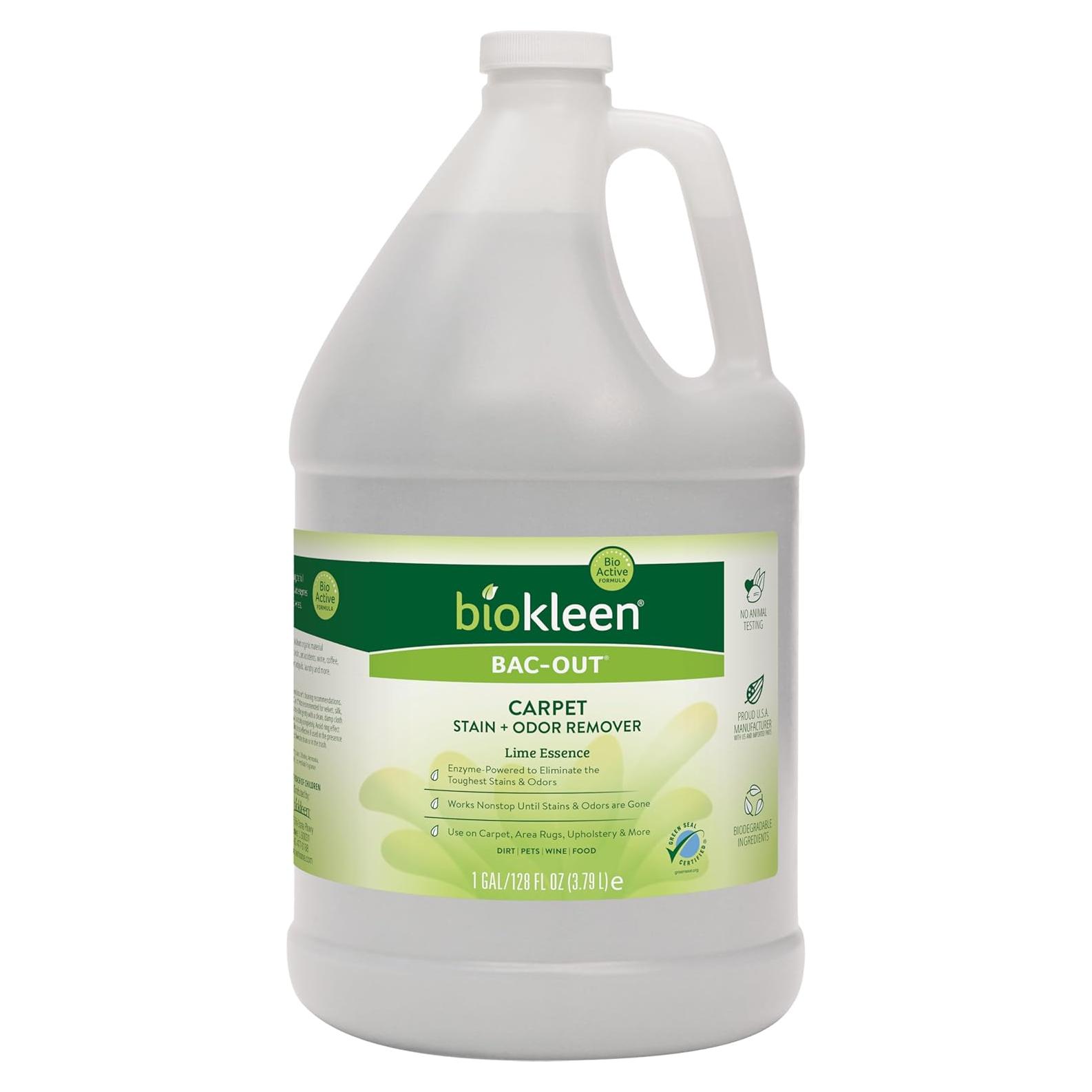Biokleen Bac-Out 128 Oz Eliminador de Manchas y Olores Ecológico