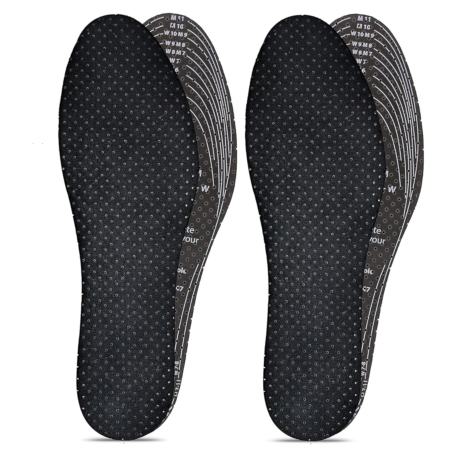 Plantillas JobSite Odor Stop - Carbón Activado - 2 Pares