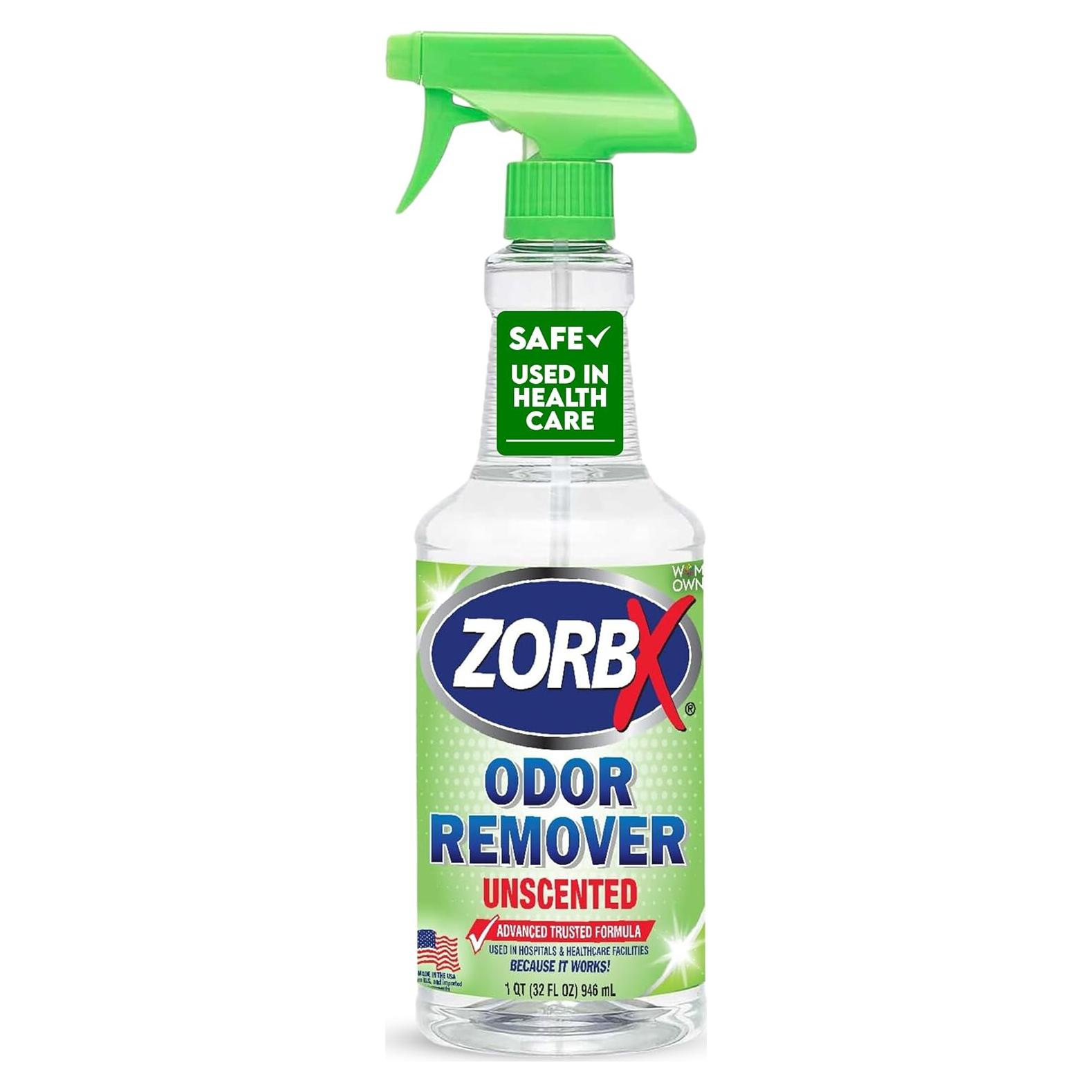 ZORBX Spray Quitamanchas y Olores Sin Fragancia 32 oz
