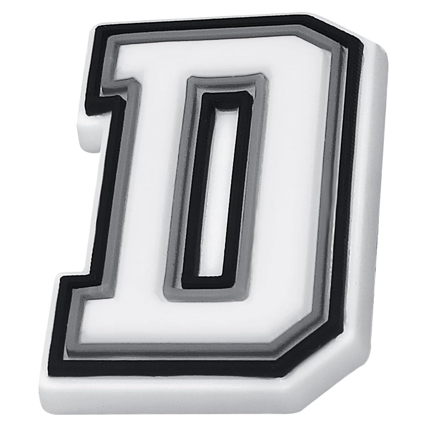 Encantos de Letra Individual Fannoday para Zapatos DIY