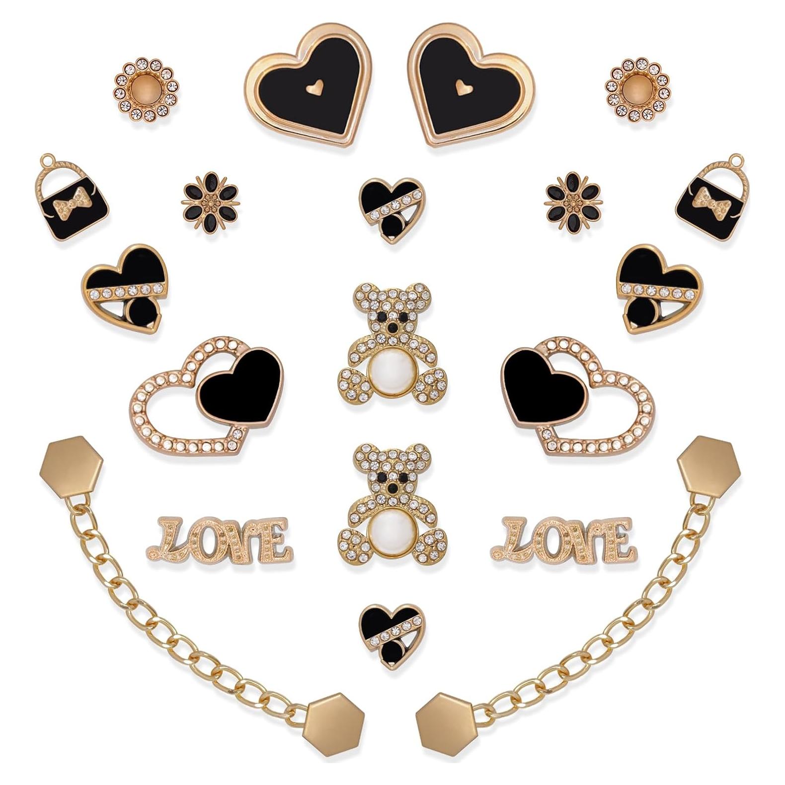 20 Encantos de Zapato Brillantes para Mujeres - Decoración DIY