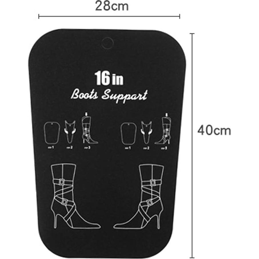 Sostenedor de Forma para Botas SYBL - 2 Pares 40.64 cm Negro