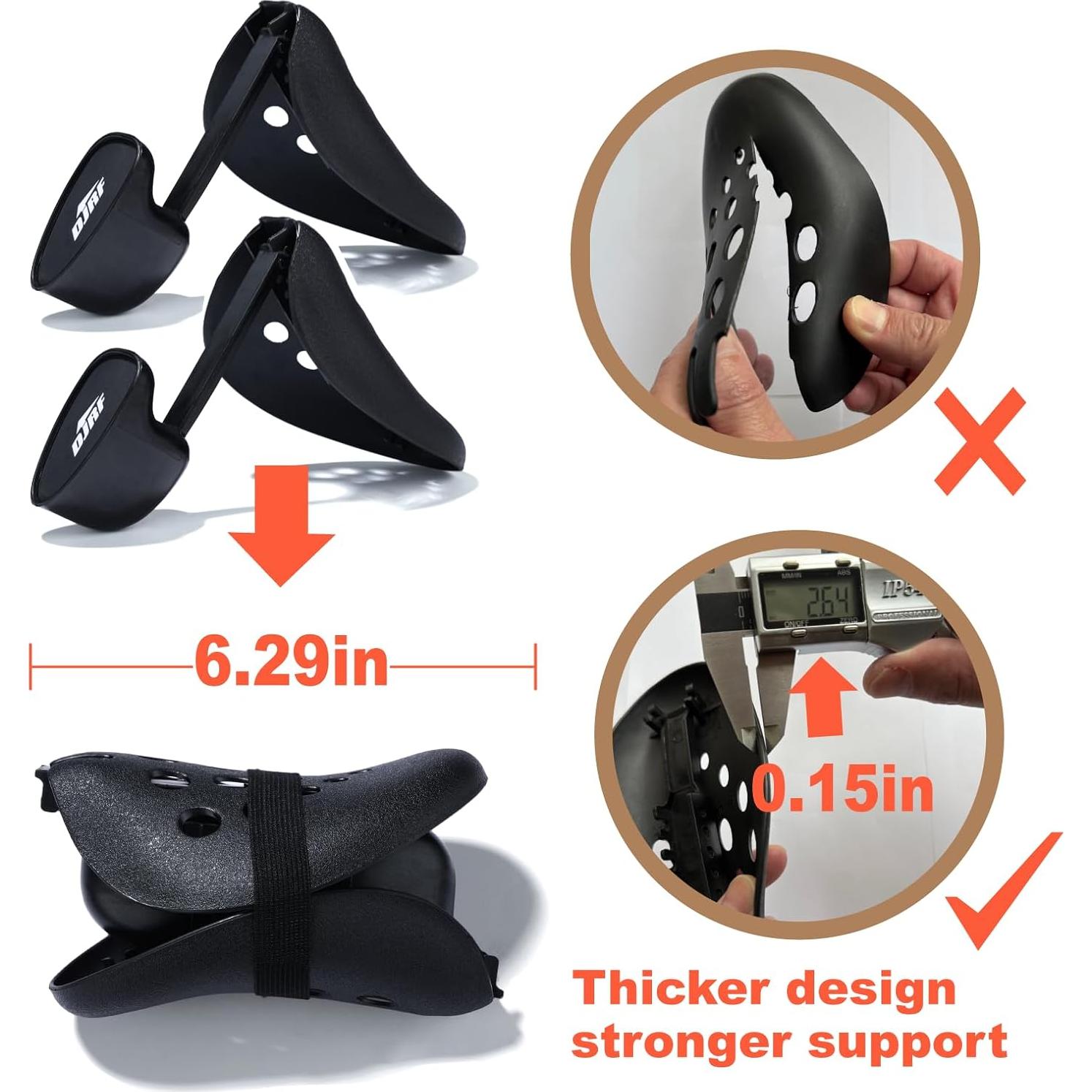 Árbol de Zapatos Ajustable Unisex 6-12 - Soporte de Calzado