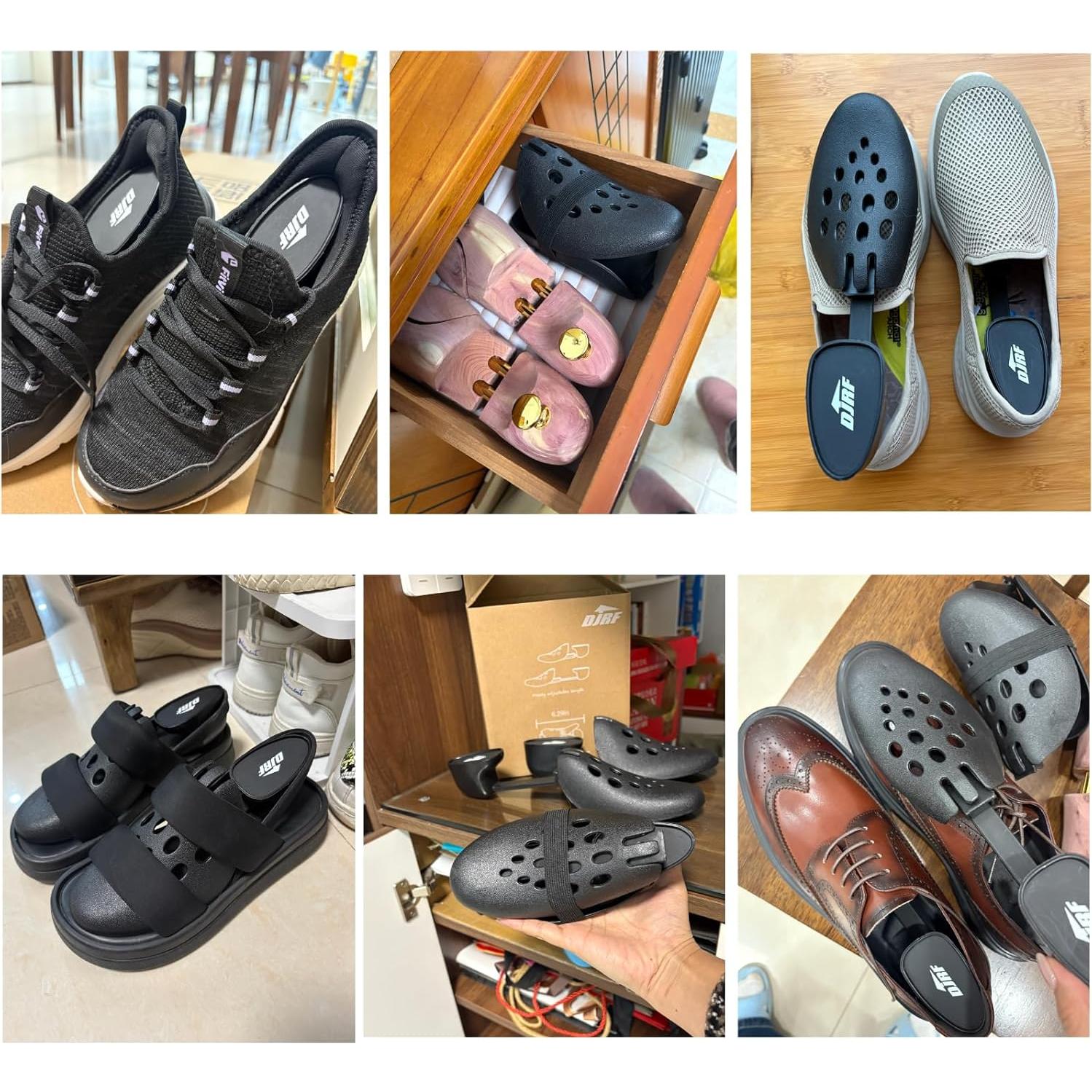 Árbol de Zapatos Ajustable Unisex 6-12 - Soporte de Calzado