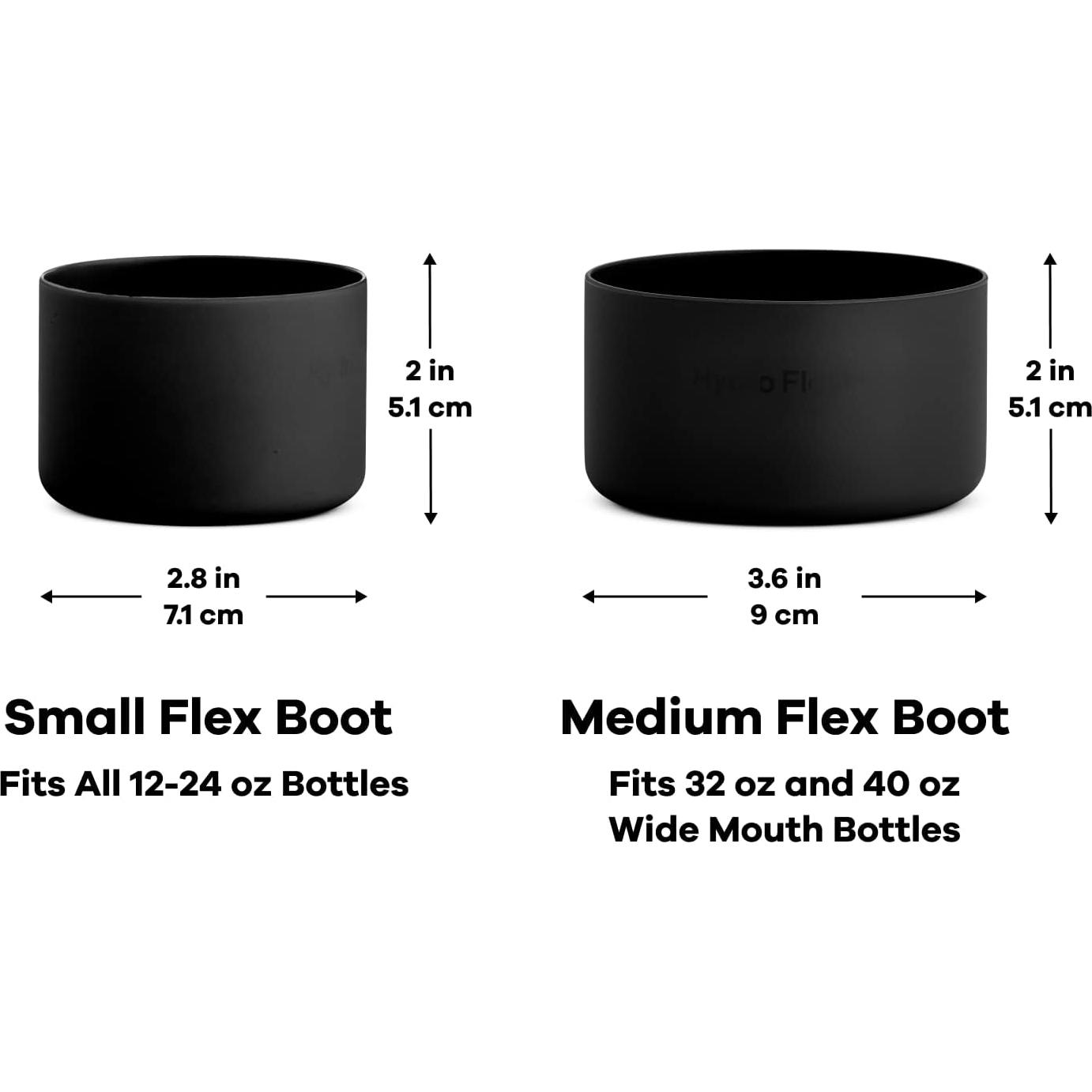 Botín de Silicona Hydro Flask Azul Cascade para 0.95L y 1.18L