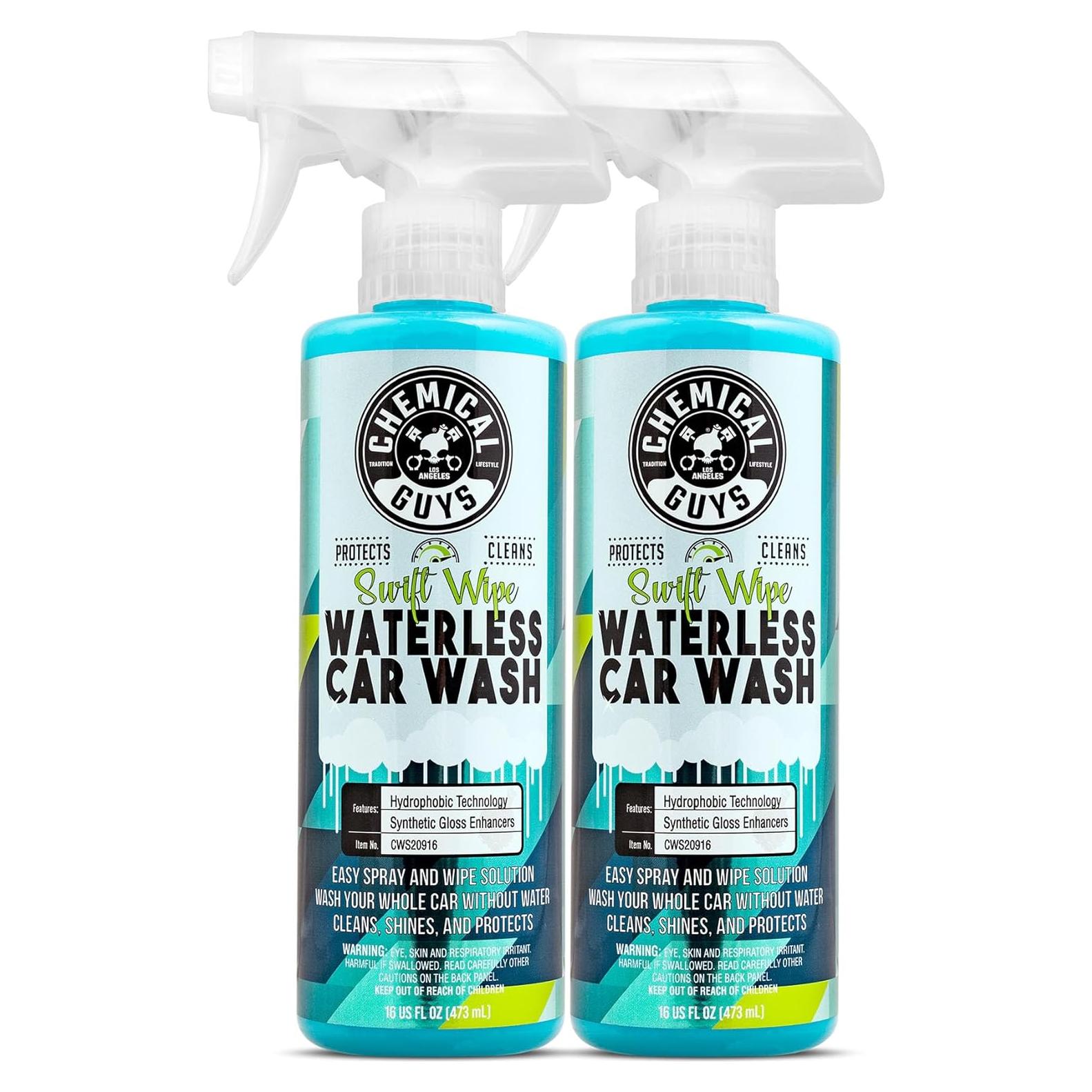 Lavado de Auto Sin Agua Chemical Guys Swift Wipe 2-Pack 16 oz