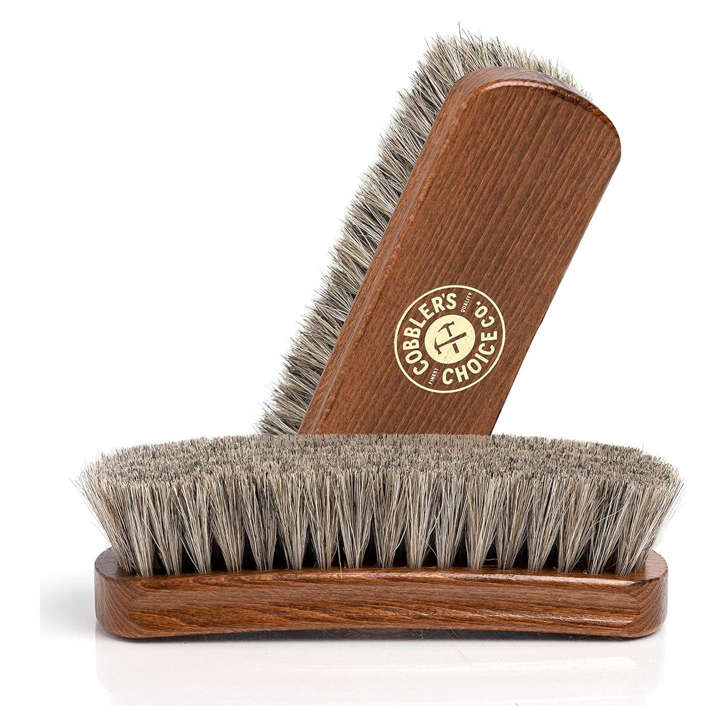 Cepillo de Zapatos Premium Cobbler's Choice - Cerdas de Caballo