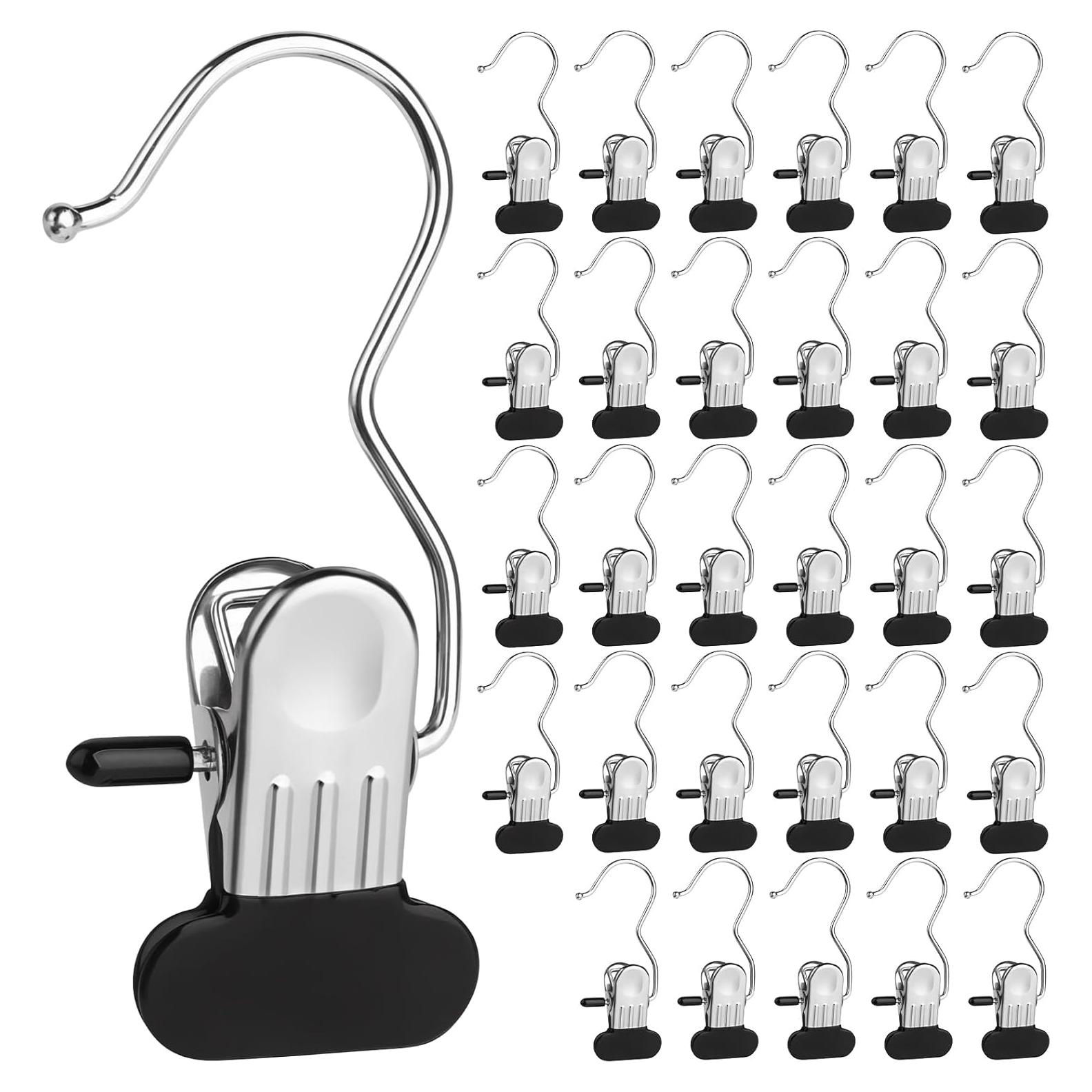 Pinzas de Ropa AAPPD 30 Piezas Clips de Acero Inoxidable