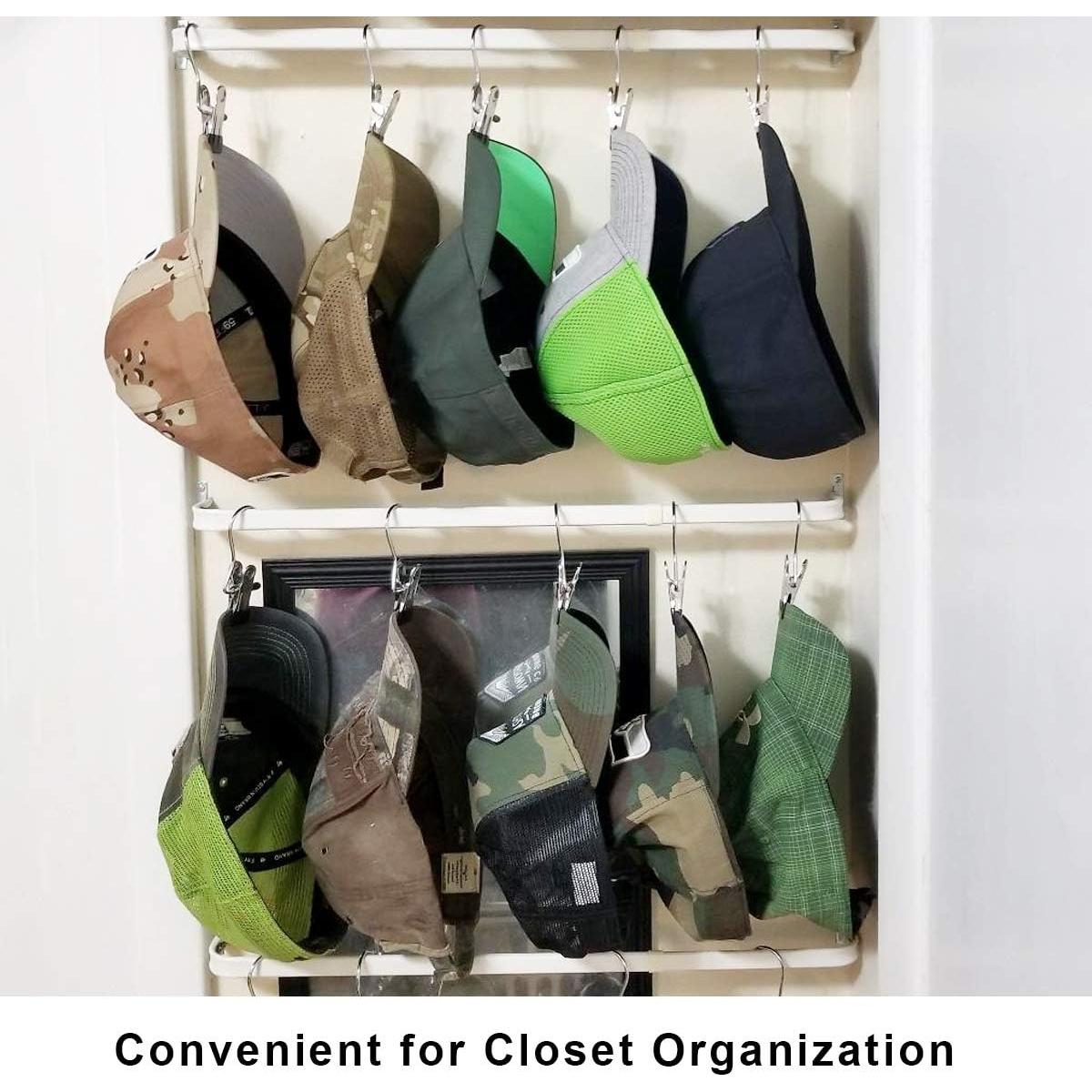 Ganchos de Colgar Coideal para Lavandería, 8 Pcs Acero Inoxidable