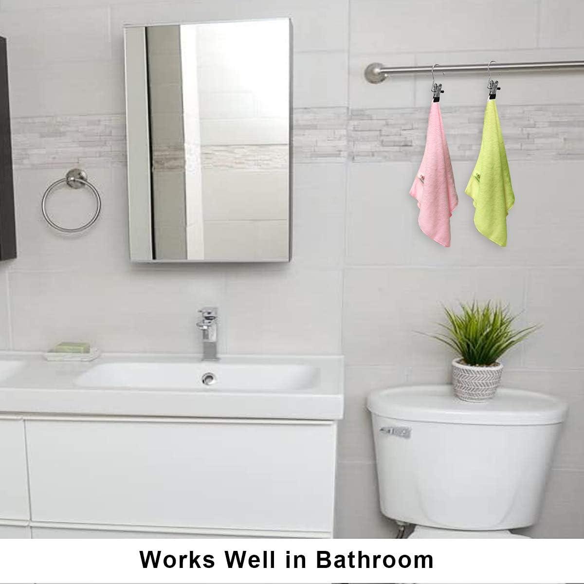 Ganchos de Colgar Coideal para Lavandería, 8 Pcs Acero Inoxidable