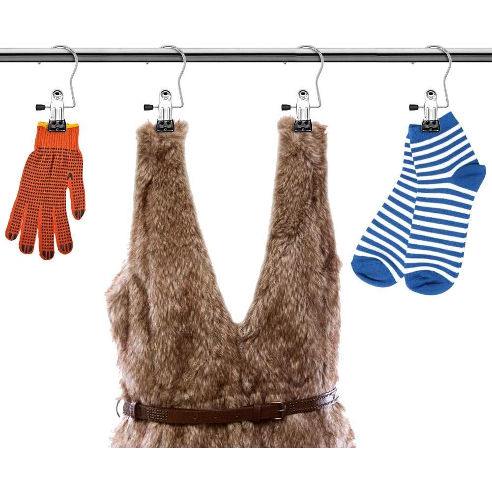 Ganchos de Colgar Coideal para Lavandería, 8 Pcs Acero Inoxidable