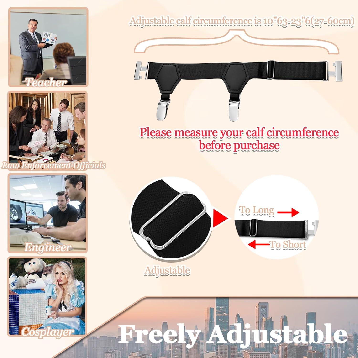 Suspensores de Medias para Hombres Stay Gent - Ajustables y Cómodos