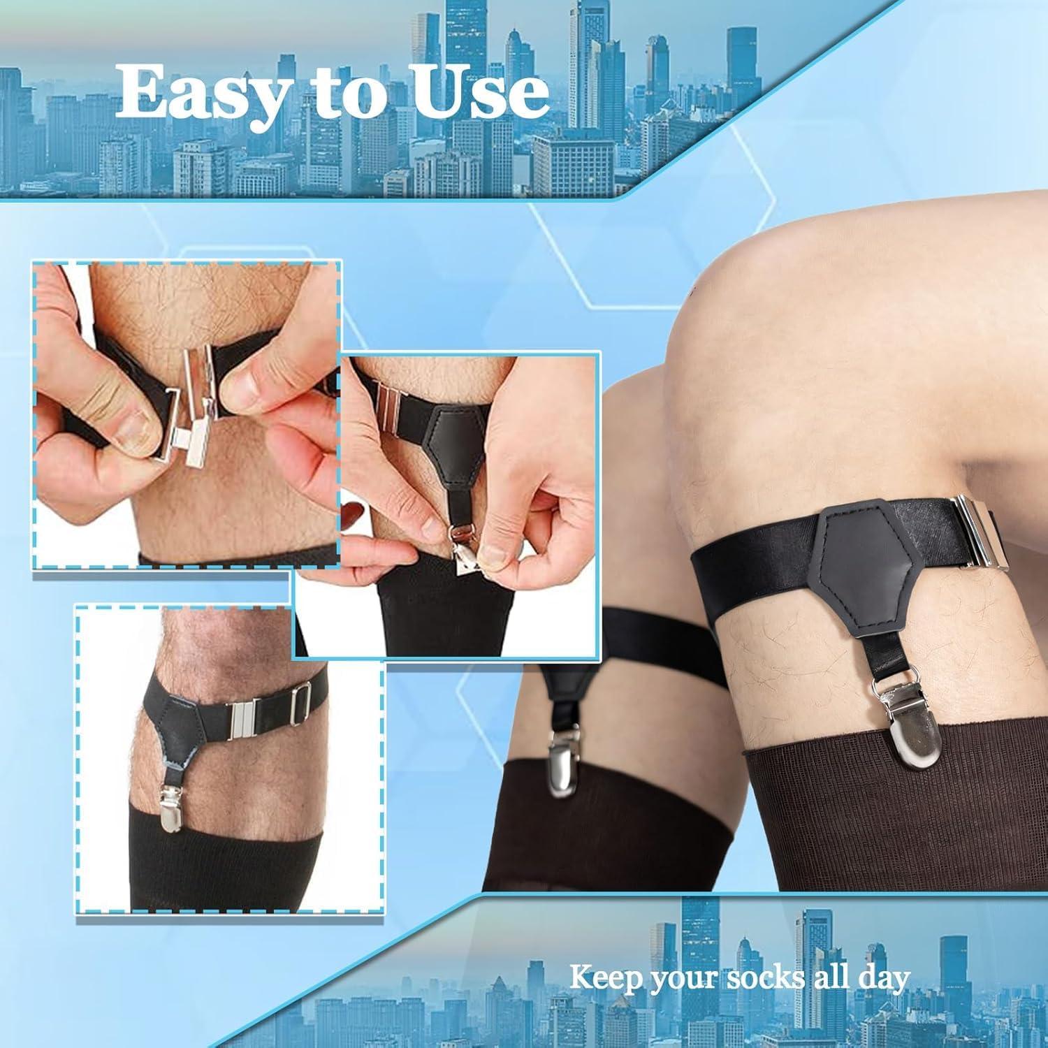 Suspensores de Medias para Hombres Stay Gent - Ajustables y Cómodos