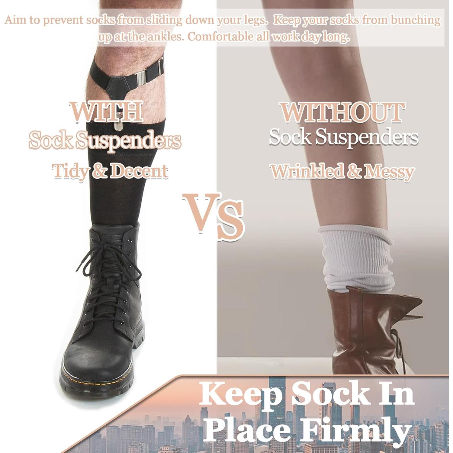 Suspensores de Medias para Hombres Stay Gent - Ajustables y Cómodos