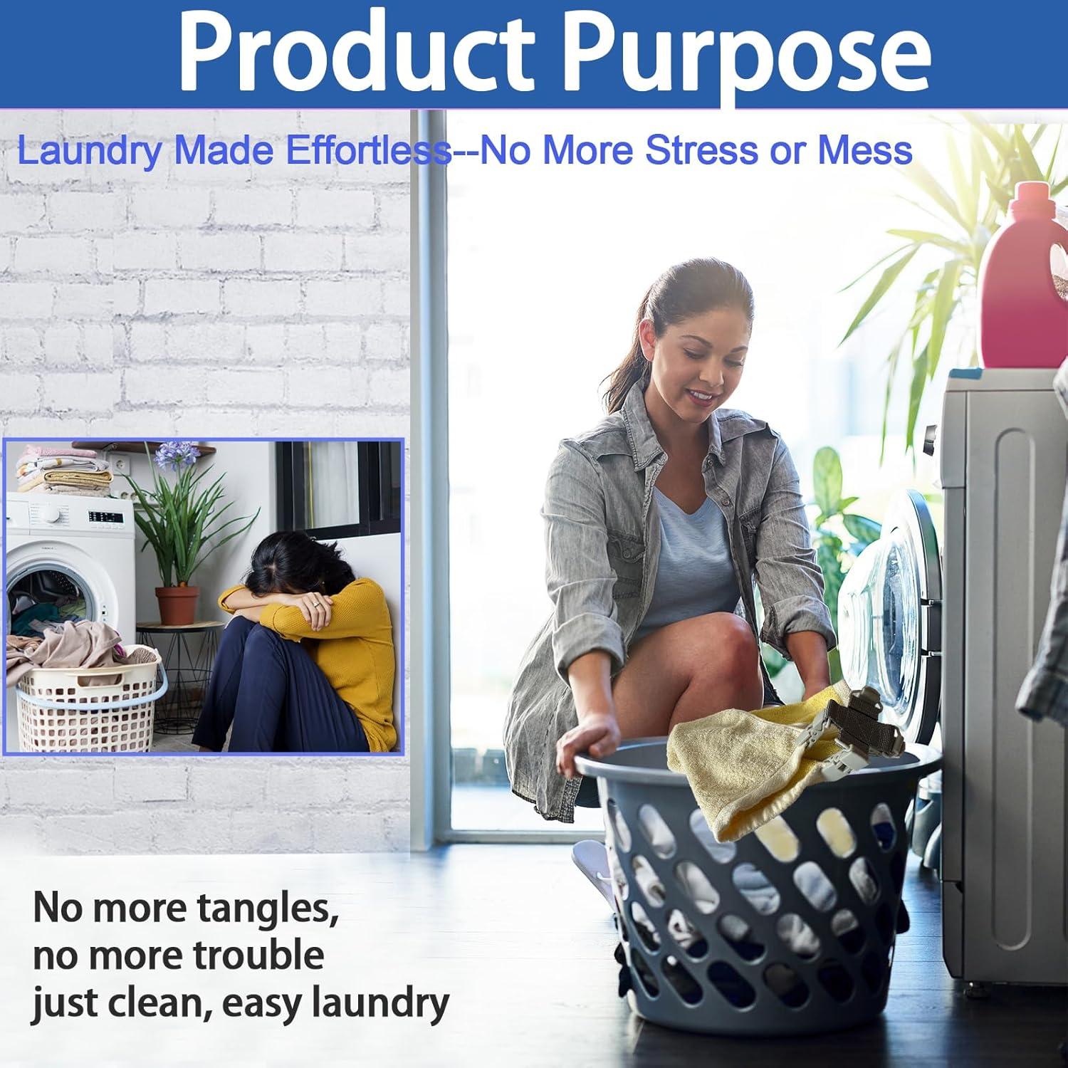 Paquete de 2 Clips Sujetadores de Sábanas Josuyofo Gris