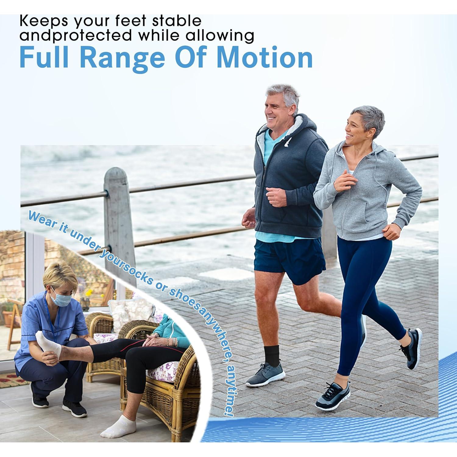 Manga de Compresión para Tobillo ACTINPUT 2 Paquete Beige S/M