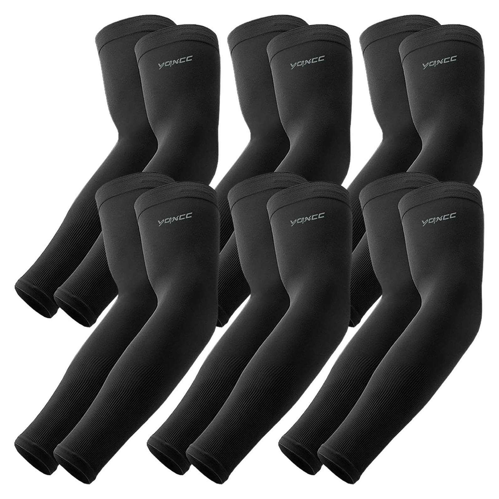 Mangas para Brazos YQXCC 6 Pares Protección UV Cooling UPF 50
